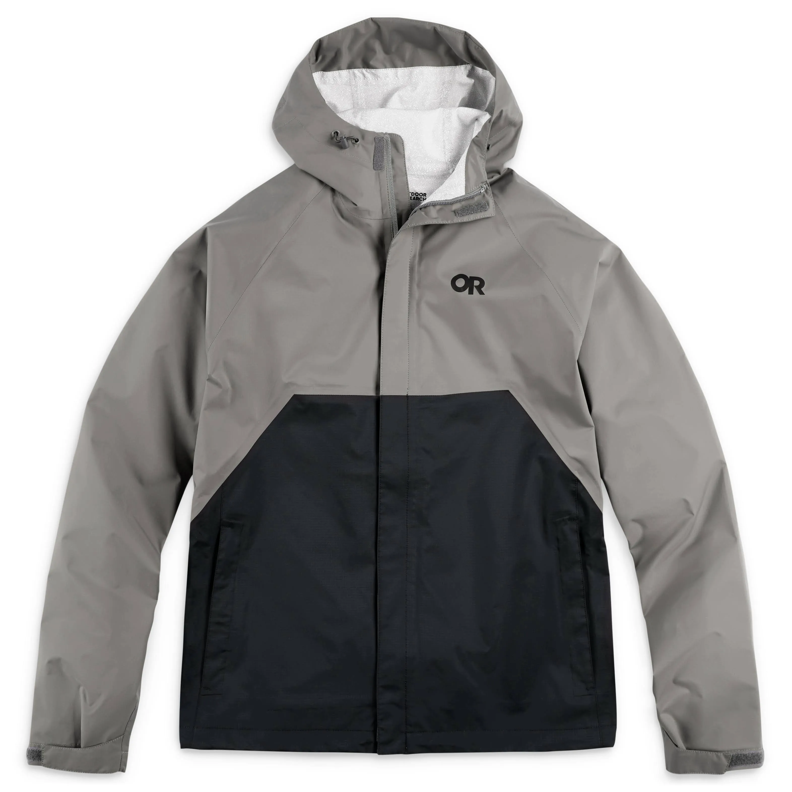 Outdoor Research Apollo Rain Jacket Men's (Black/Pewter)