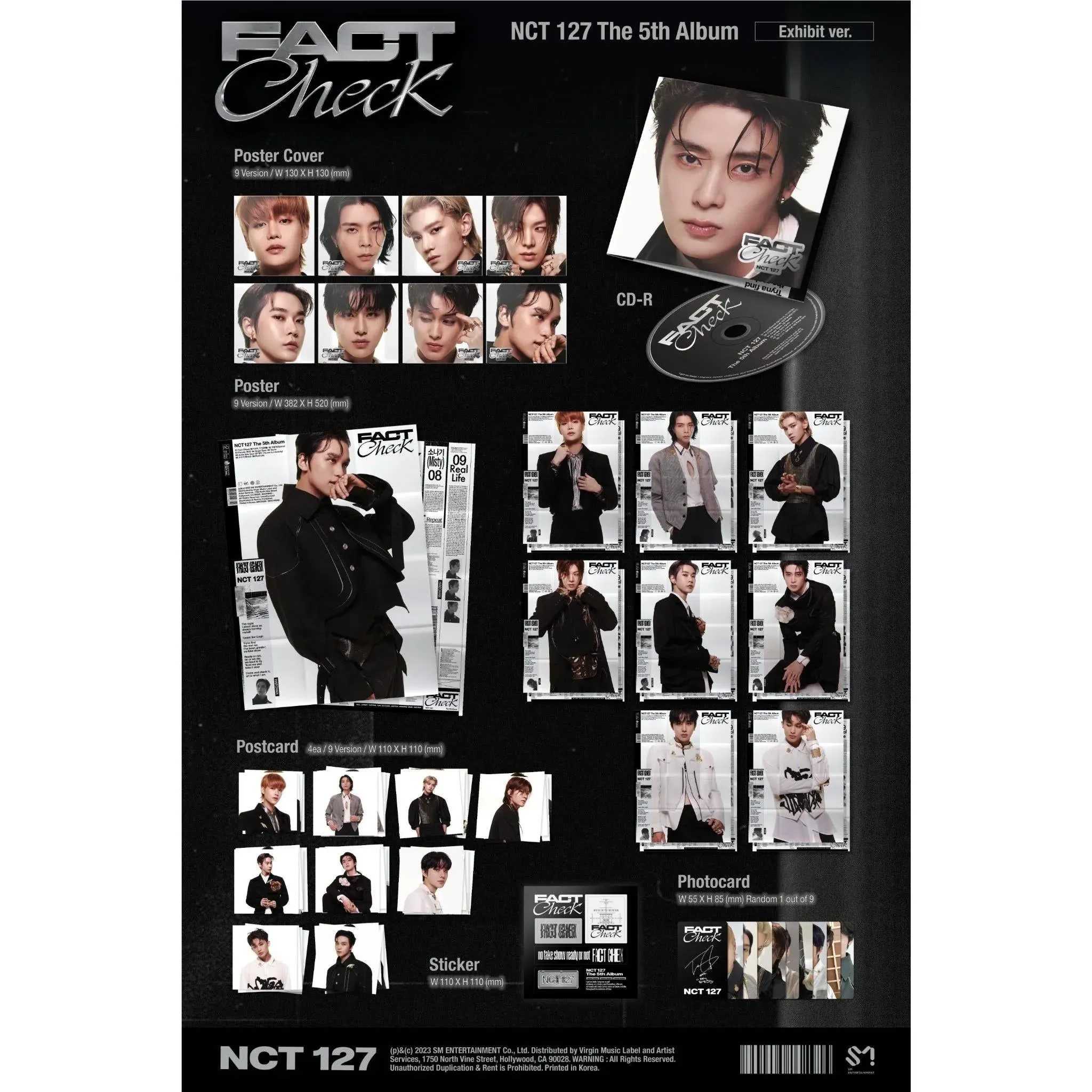 NCT 127 - The 5th Album Fact Check (Exhibit Ver.)