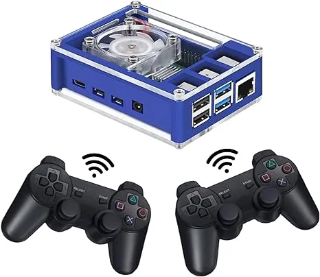 Retropie Extreme Edition Raspberry Pi 4 Retro Console Kit - Over 145,000 Games Over 60 Consoles and Arcades Retro Game Console - Retro Gaming