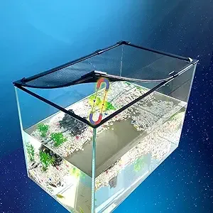 DIY Magnetic Fish Tank lid Cover Protective net