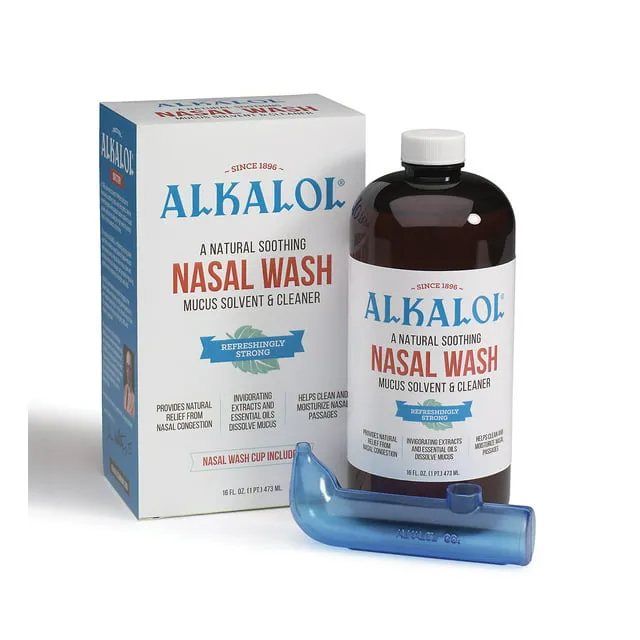 Alkalol Original Nasal Wash, 3x16 fl oz