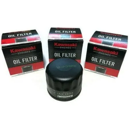 Genuine OEM Kawasaki 49065-0721 Oil Filter - 3 PACK