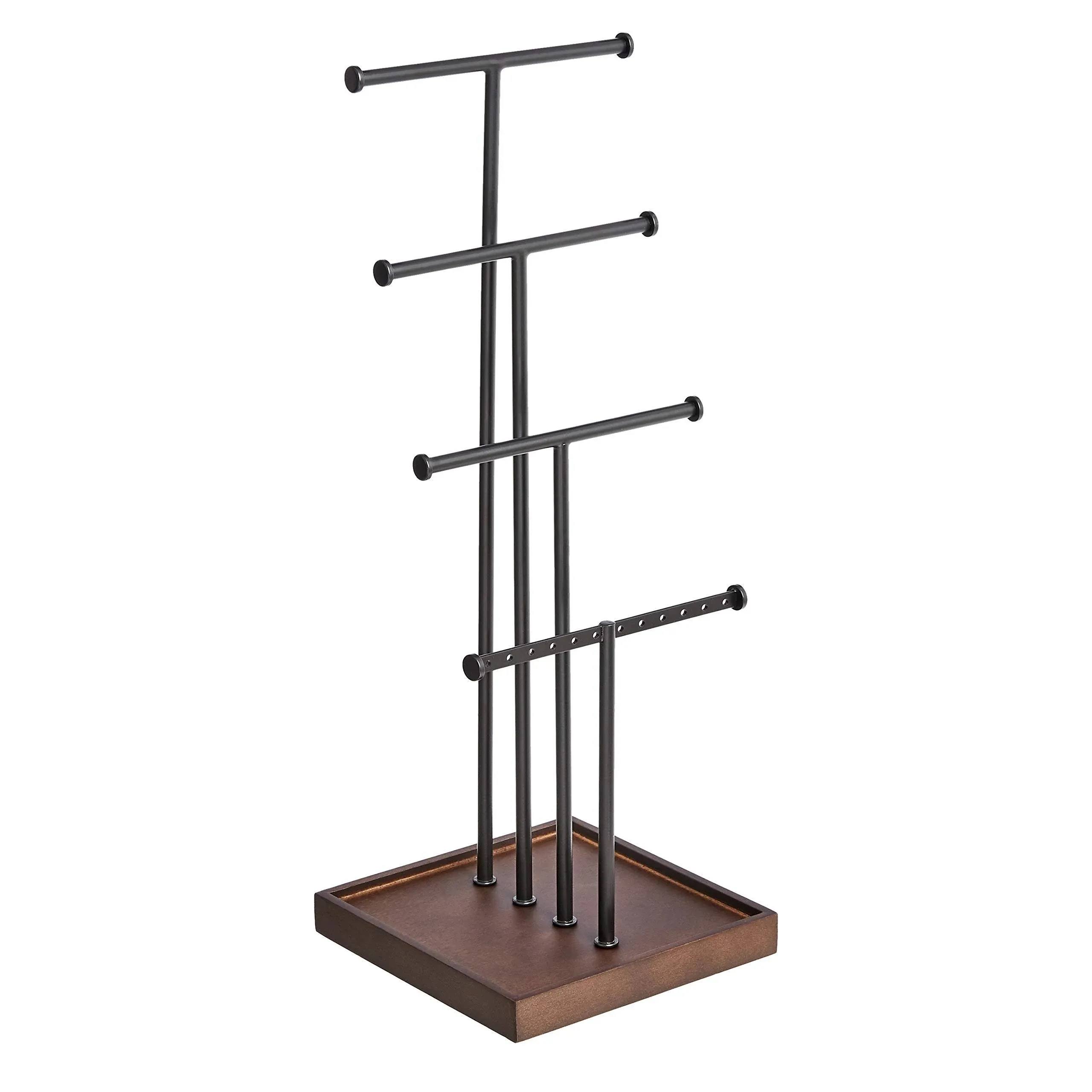 Amazon Basics Four-Tier Jewelry Tree Stand