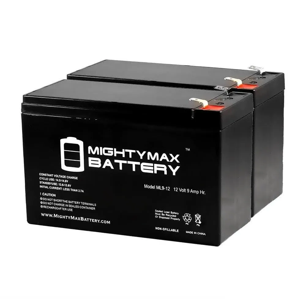 Mighty Max Battery 12v 9ah SLA Replacement