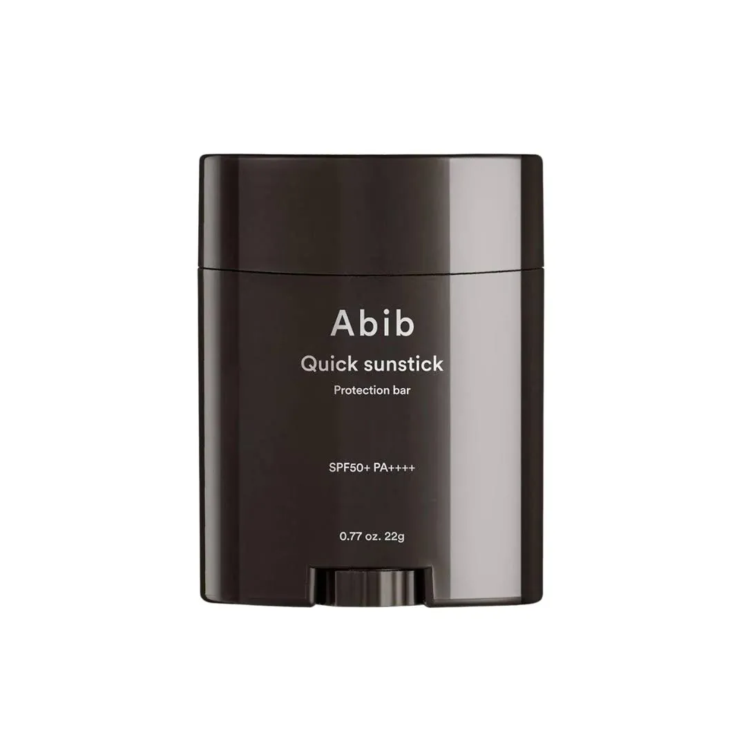 Abib Quick Sunstick Protection Bar SPF50+ 1.69 fl oz / 50ml I Sun Care, No Whitecast Sunscreen, No Sticky for All Type Skin, Face and Body, Less Stress