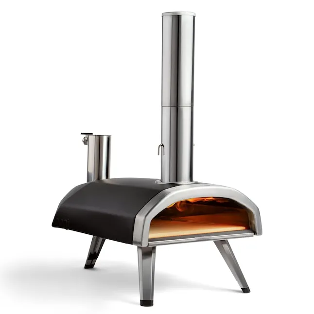 ooni Fyra 12 Wood Fired Outdoor Pizza Oven - Portable Hard Wood Pellet Pizza Oven - Ideal for Any Outdoor Kitchen - Outdoor Cooking Pizza Maker - Backyard Pizza Ovens - Pizza Oven Countertop