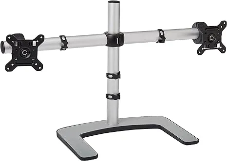 Atdec Visidec VFS-DH Dual Monitor Stand -  Horizontal Freestanding desk mount