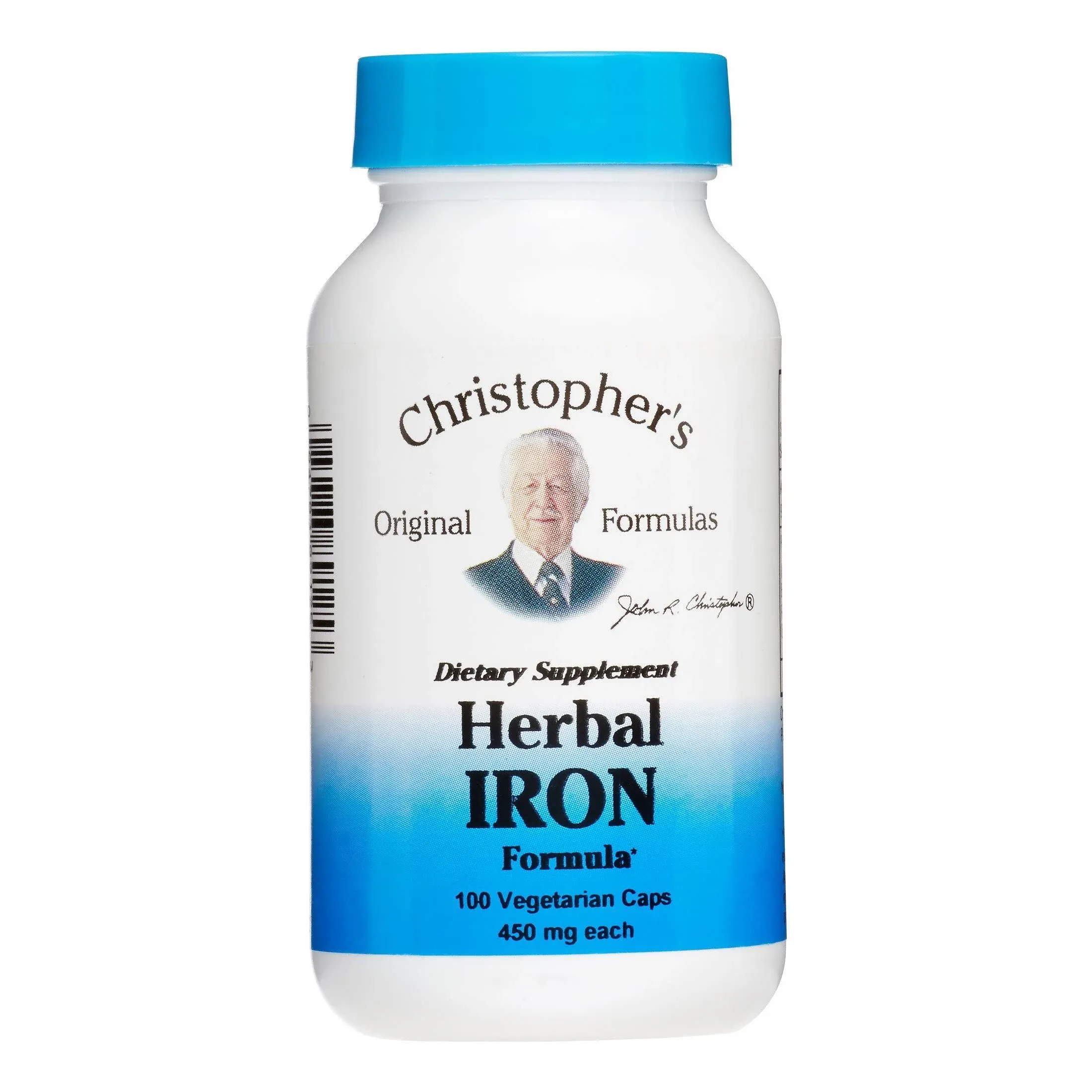 Christopher's Original Formulas Herbal Iron Formula - 100 Capsule