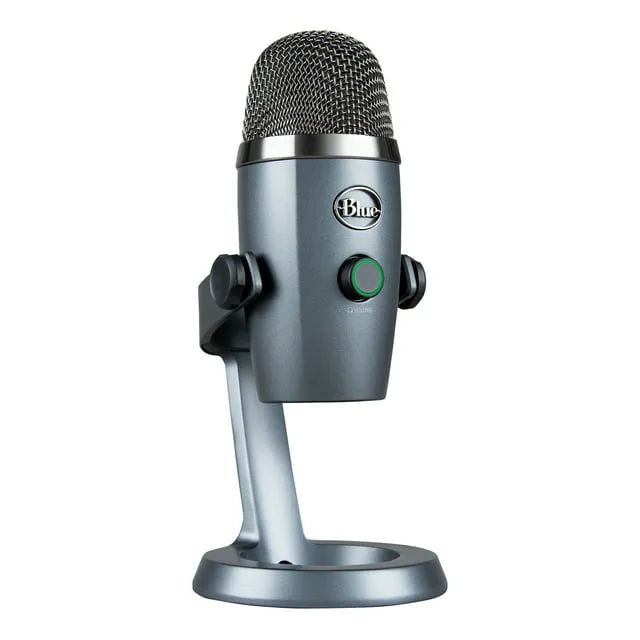 Micrófono de condensador USB multipatrón Blue Yeti Nano (gris oscuro)