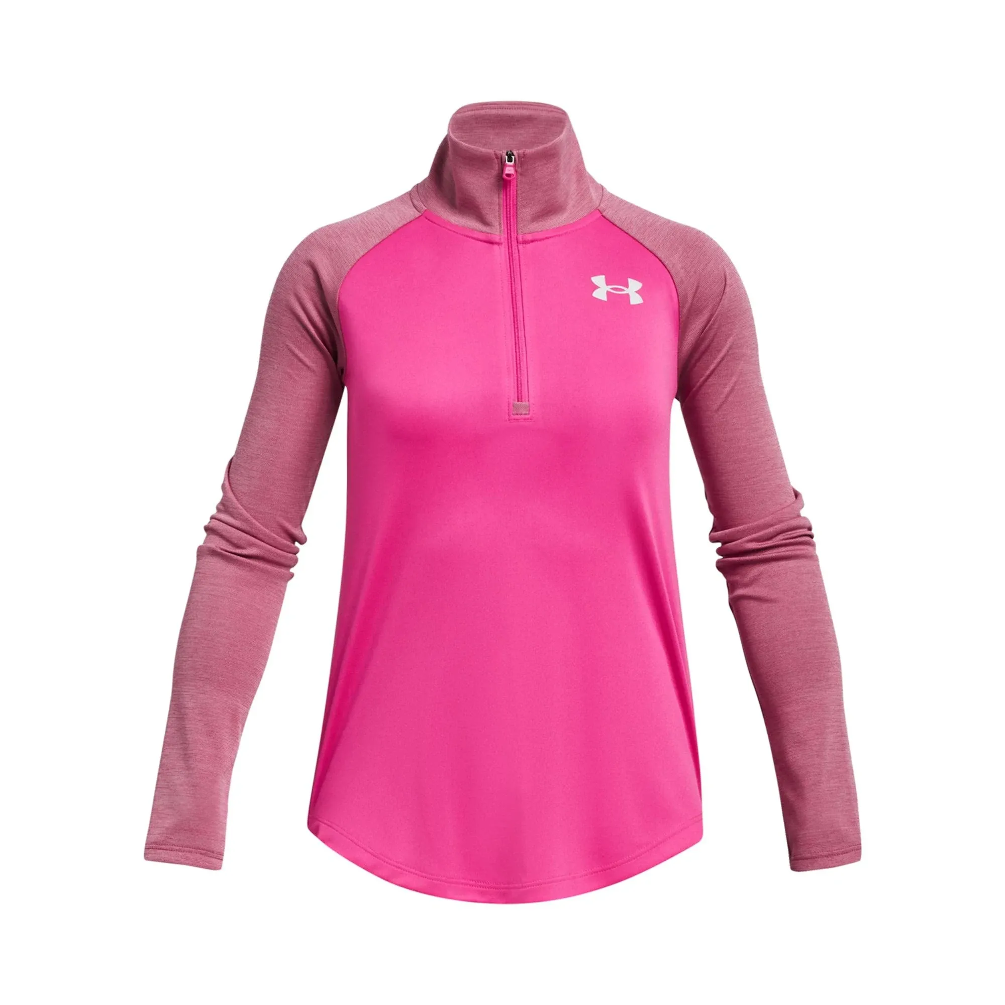 Under Armour Girls Tech Graphic Half Zip Hoodie