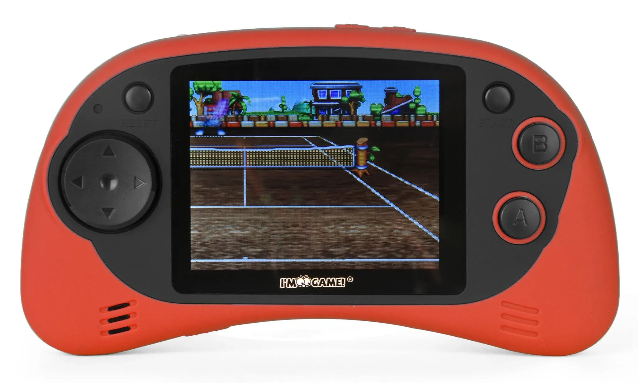 I'm Game Red Handheld Game Console 120 Exciting 16 bit Games 2.7-in TFT Color Display Wireless Lowes.com