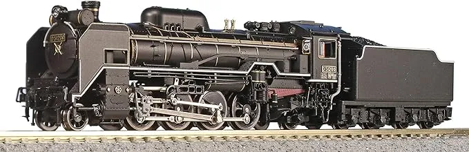 Kato N Gauge D51_200_2016_-_8_Railway Train Steam Locomotive