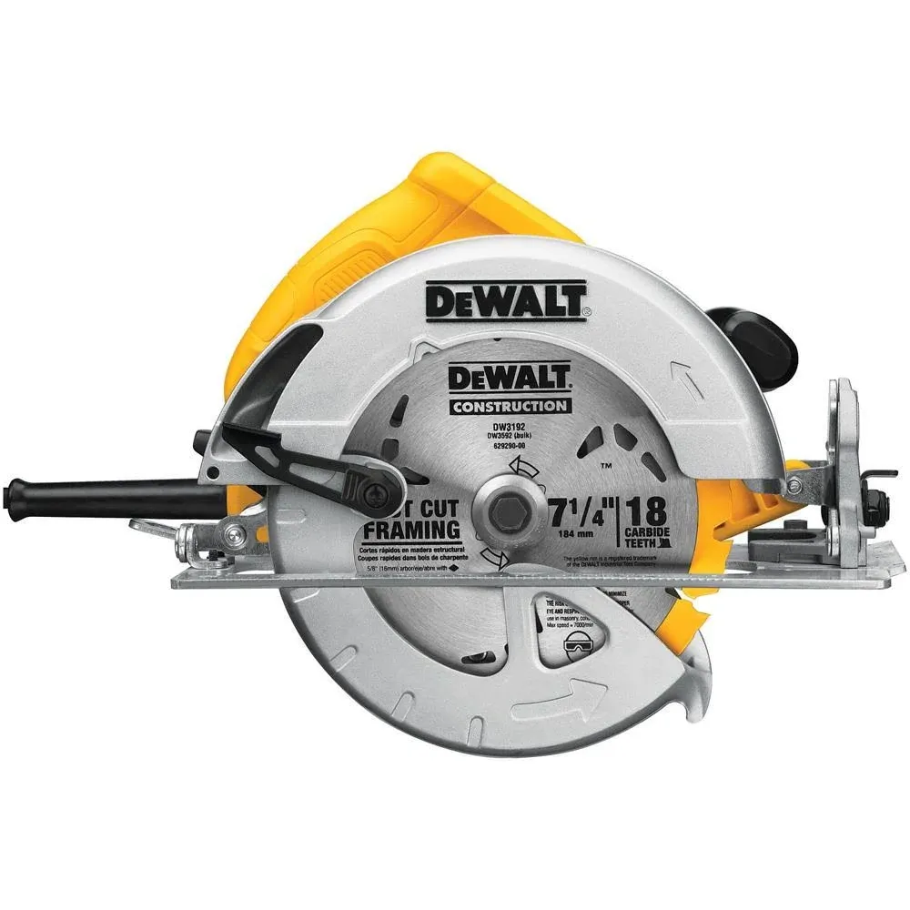 Dewalt Circular Saw, Lightweight, 7-1/4 Inch DWE575