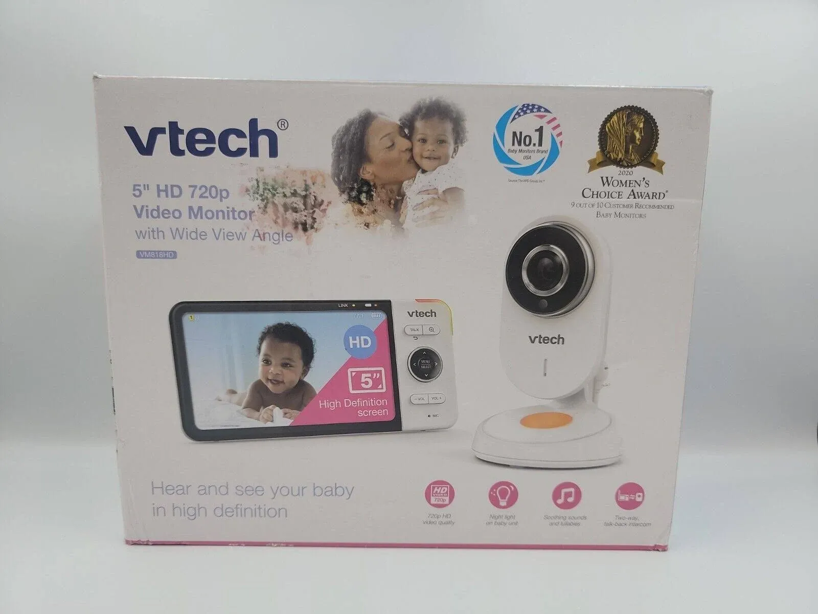 VTech VM818HD Video Baby Monitor