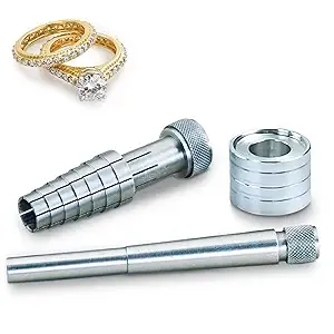 Ring Stretcher Tool Kit - Ring Expander Ring Extender Ring Sizer Kit Ring Adjuster - Ring Resizer for Tight Rings Ring Fitter Jewelry Ring Enlarger Rathburn Ring Stretcher Ring Mandrel Christmas Gifts