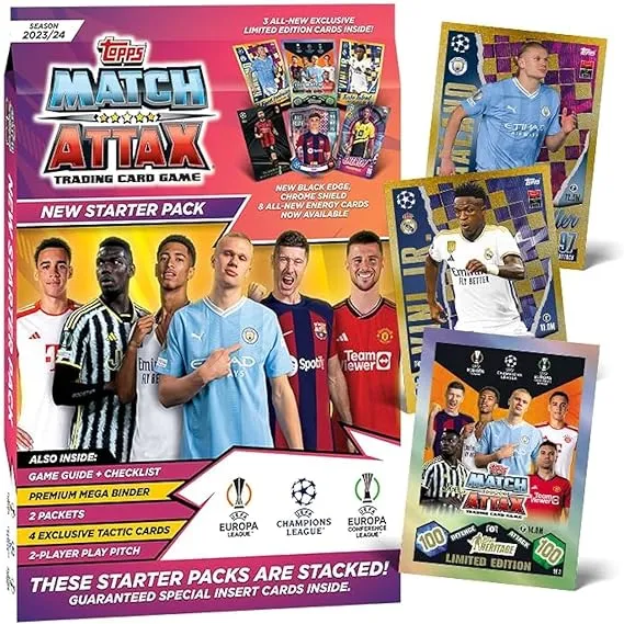 Match Attax Champions League 2023-24 Starter Pack German Ed.