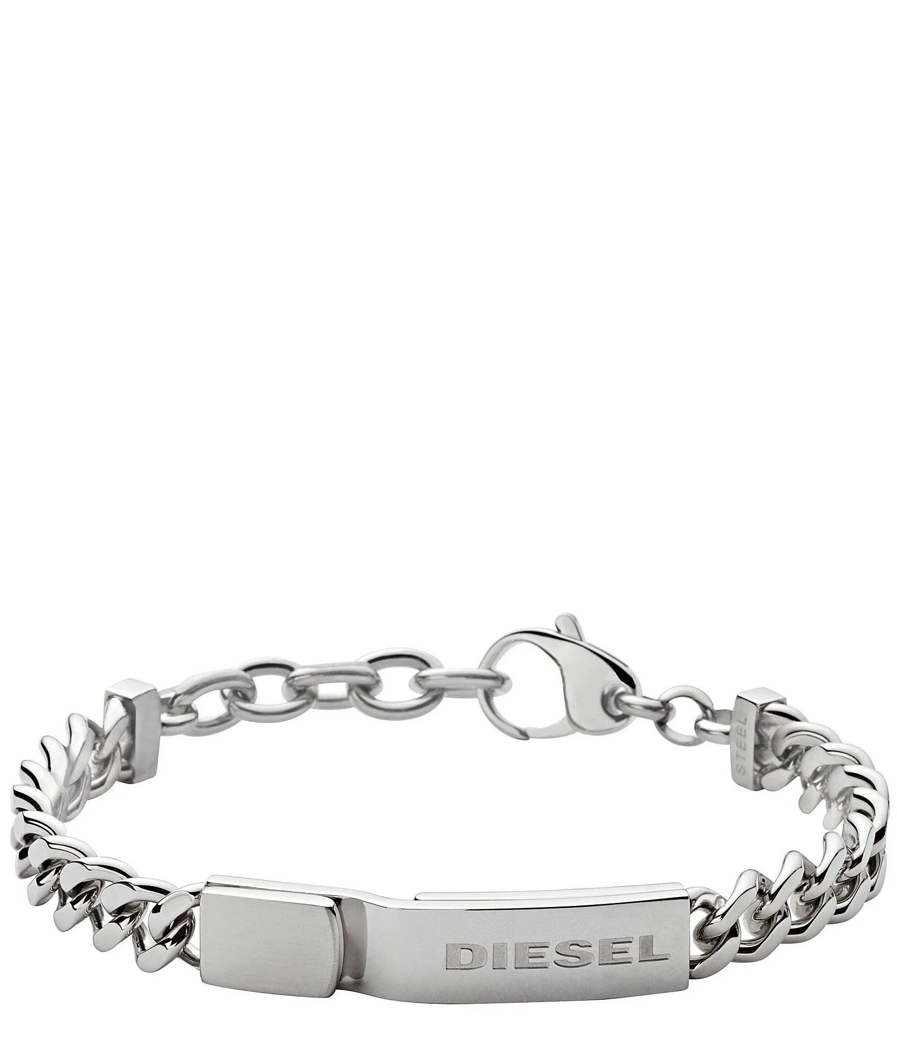 Diesel Men's Stacked Stainless-Steel Bracelet