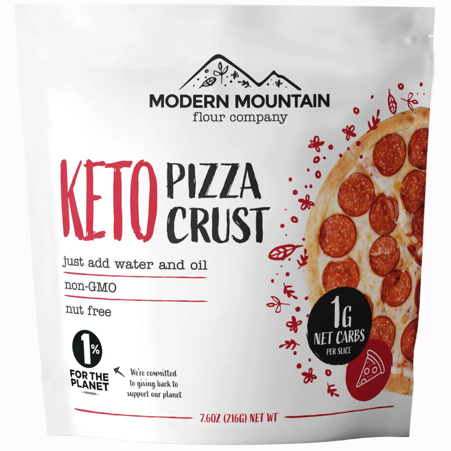 Keto Pizza Crust - Low Carb and Keto Friendly - Only 1G Net Carbs - Incredible ...