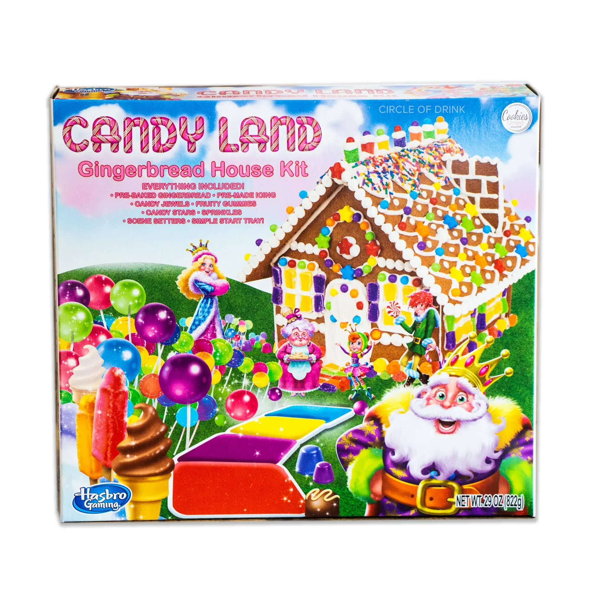 Candy Land Holiday House Gingerbread Cookie Kit, 31 oz.