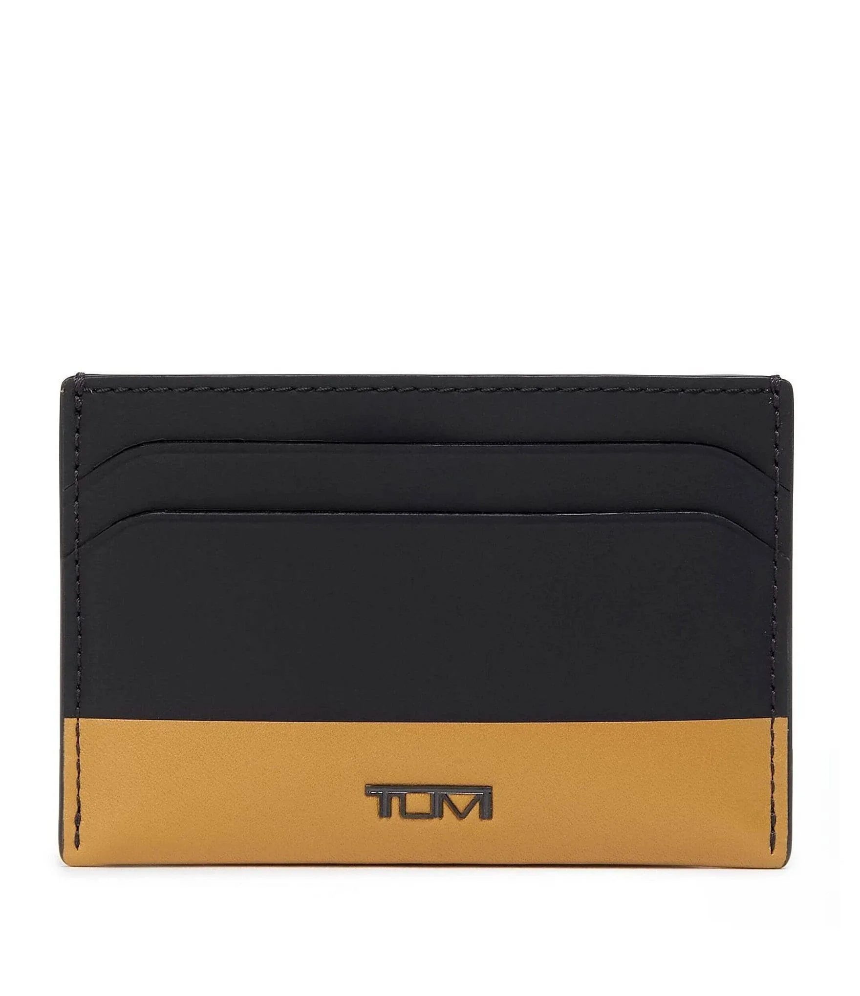 TUMI Men's Nassau Slim Leather Card Case