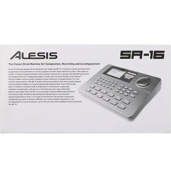 Alesis SR16 Drum Machine