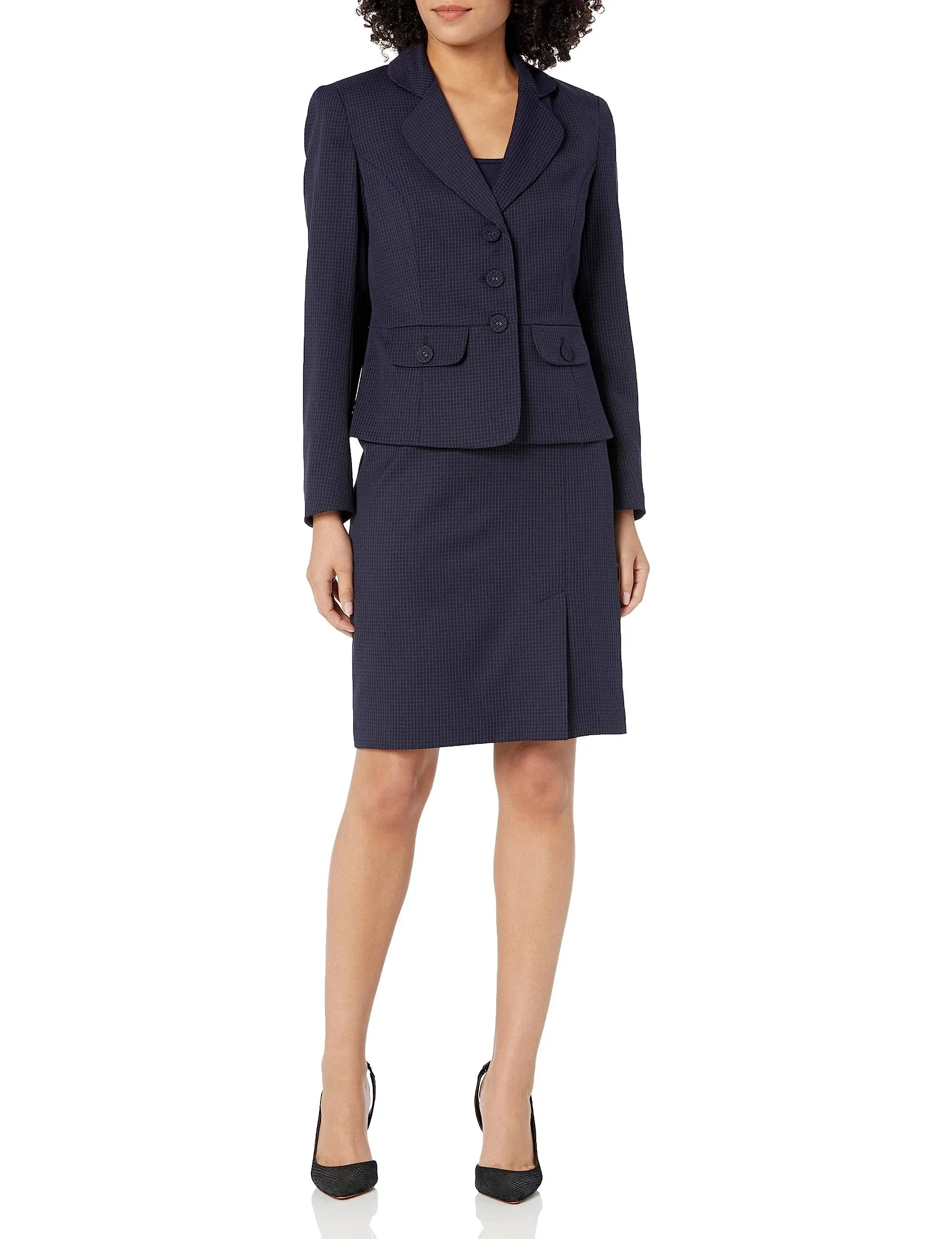 Le Suit Women's Jacket/Skirt Suit