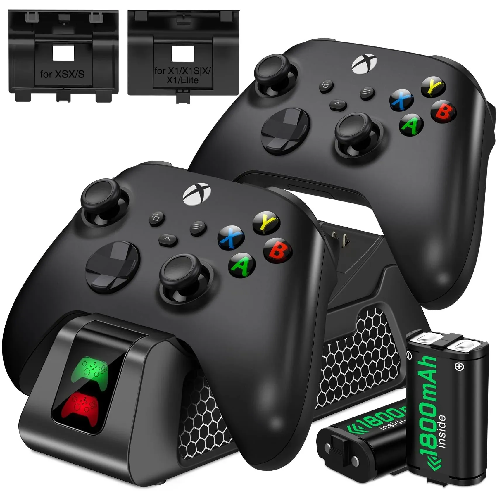 Controller Charger Station for Xbox Series X|S/Xbox One/X/S/Elite/<wbr/>Core, Dual ...