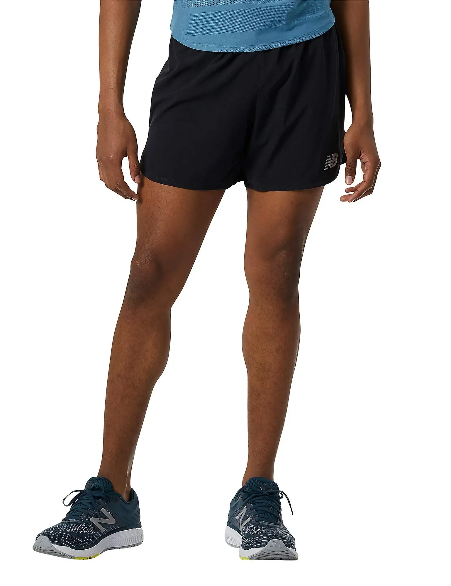 New Balance Men's Impact Run 5" Short M / Black