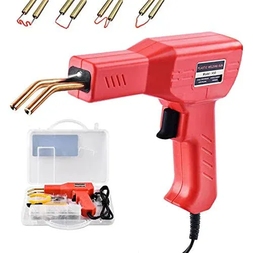 Wrdlosy Plastic Welder, Multipurpose Fit, Plastic Welding Kit, Quick Operation, Plastic Repair Welder Kit, More Comfortable Portable, An Ideal DIY Tool