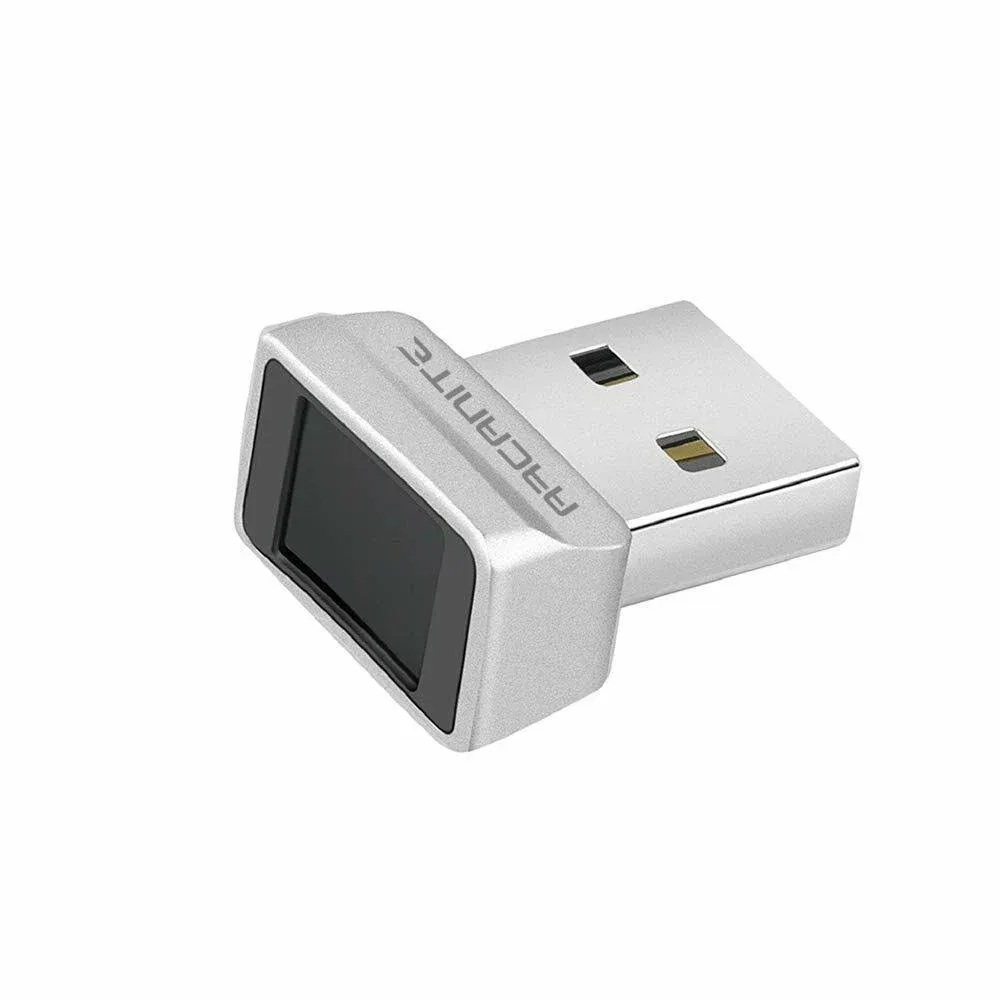 ARCANITE USB Fingerprint Reader for Windows 10 Hello, 0.05s 360-Degree Sensor...