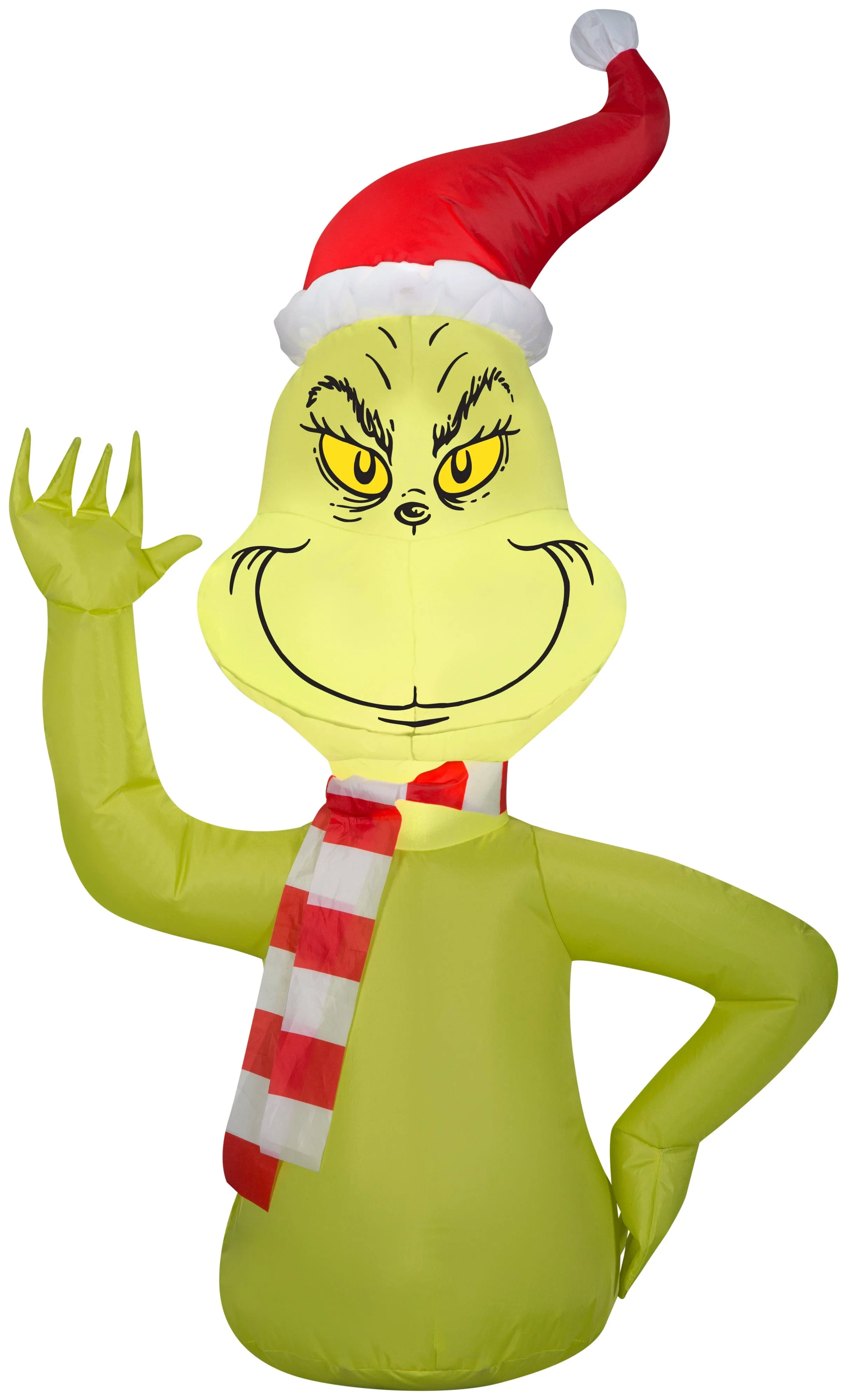 Gemmy Dr. Seuss The Grinch Car Buddy Christmas Airblown Inflatable