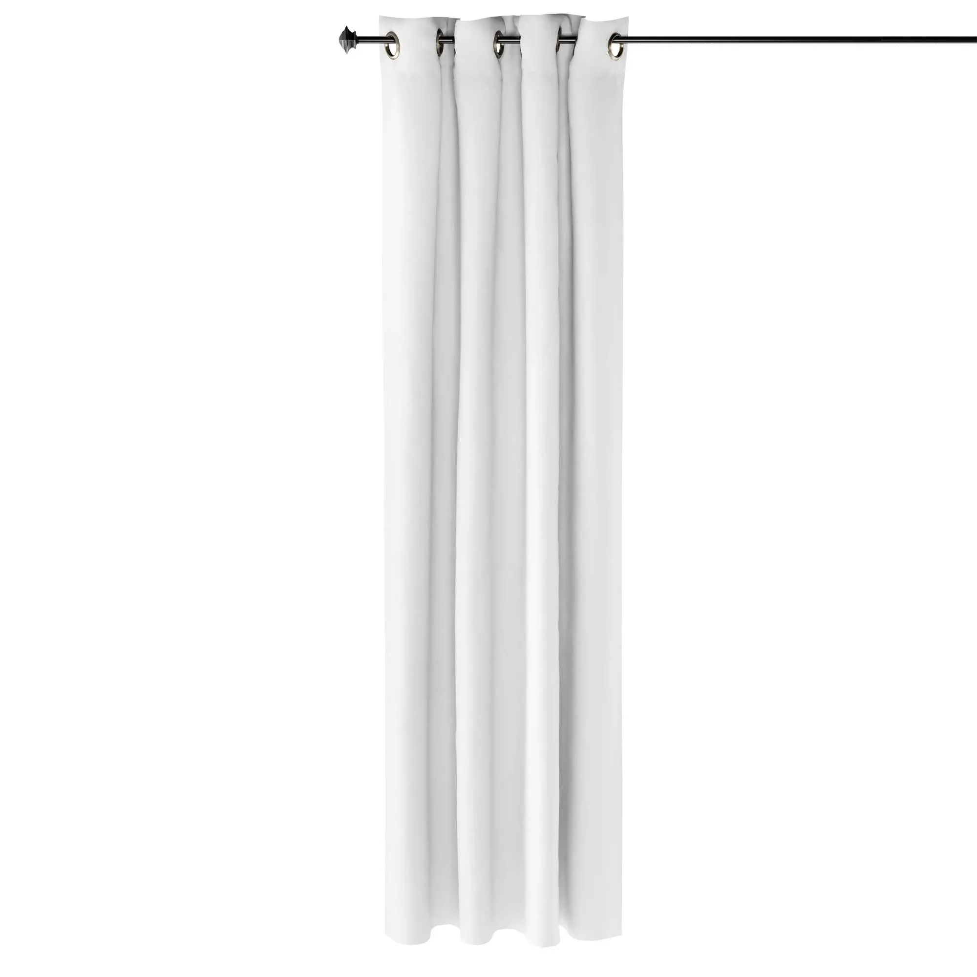 Furinno Collins Blackout Curtain 52x84" 1 Panel, White - Traditional - Curtains - by Bison Commerce | Houzz