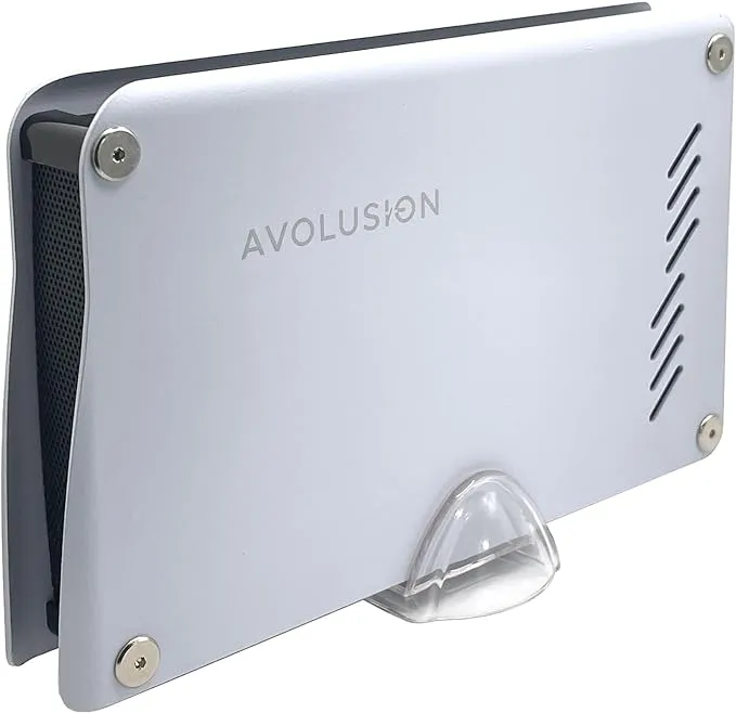 Avolusion PRO-M5 4TB USB 3.0 External Gaming HD for PS5 (White) 2YR WARRANTY