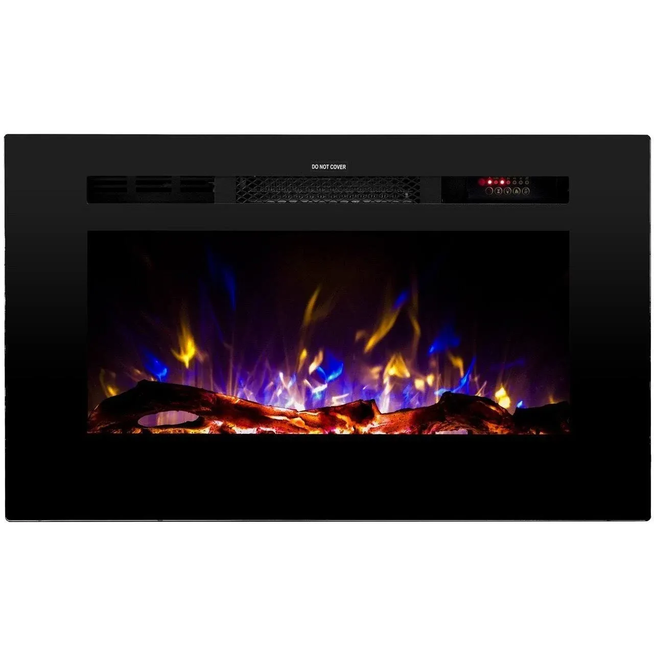 Touchstone 80028 28-Inch The Sideline Recessed Electric Fireplace