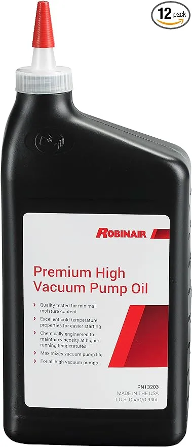 RobinAir 1 Qt. A/C Premium High Vacuum Pump Oil