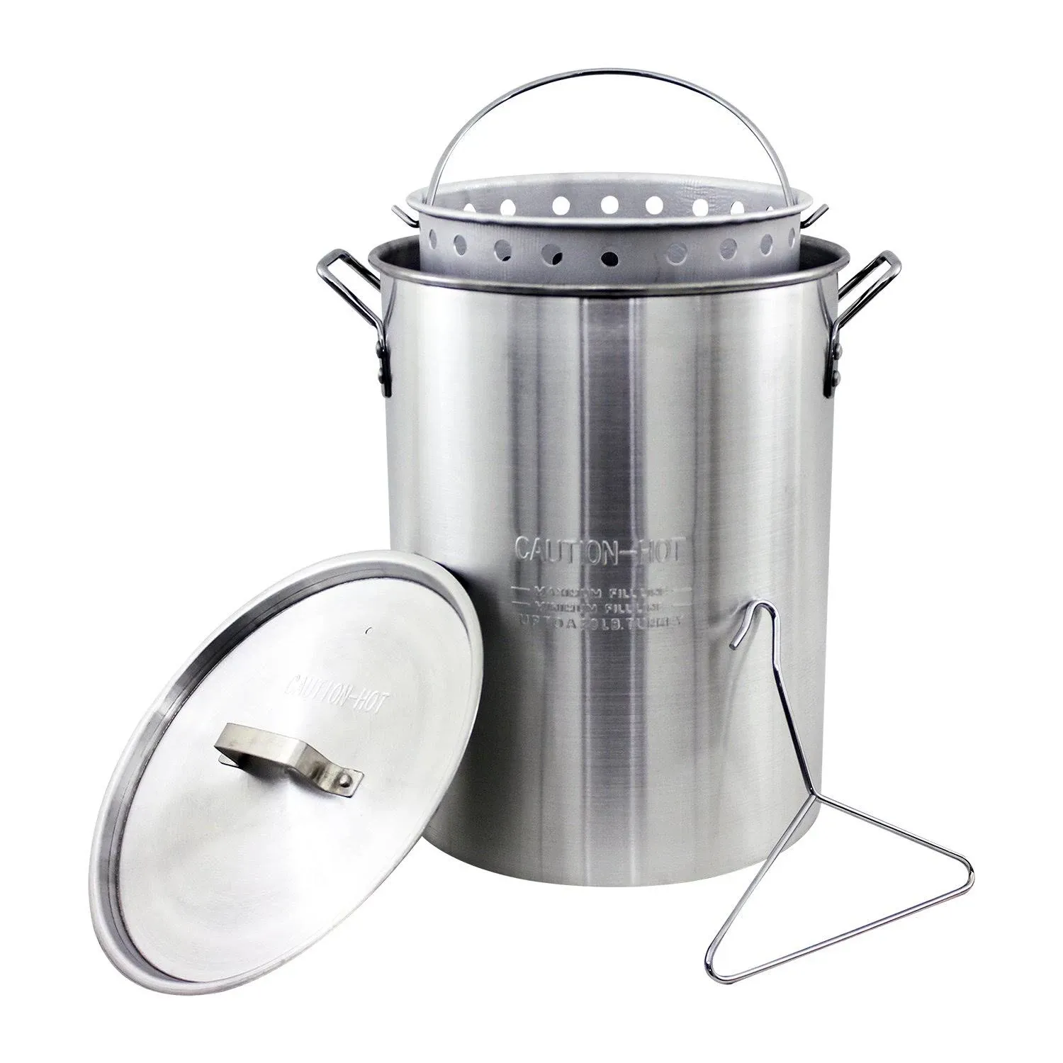 Chard 30-Qt. Aluminum Pot with Basket