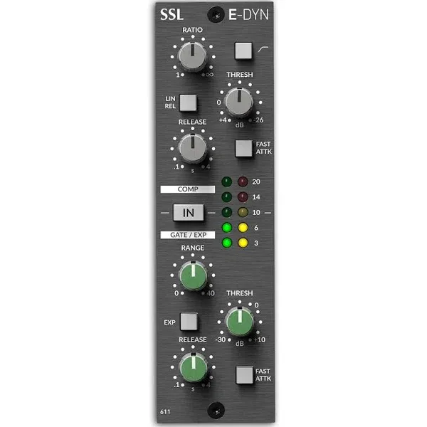 Solid State Logic 611EQ 500 Series Parametric Equalizer Processor