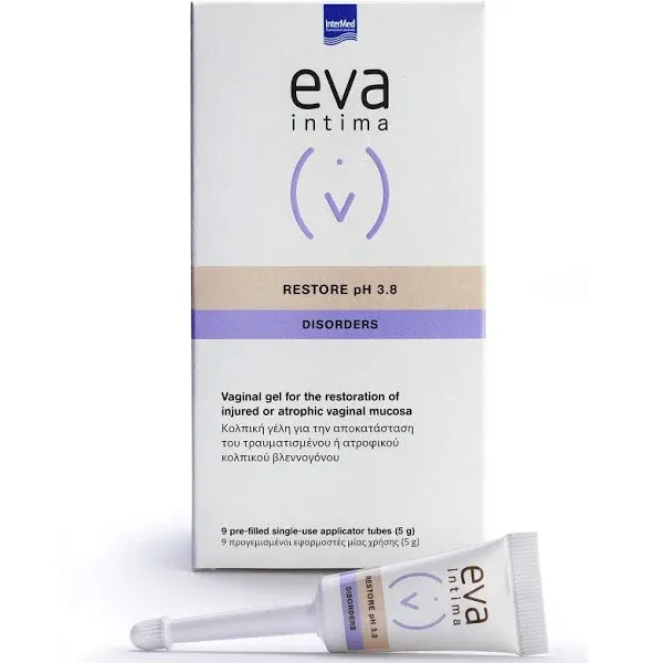 Eva Restore - Vaginal Gel, Helps Regenerate & Restore (9 Pcs)