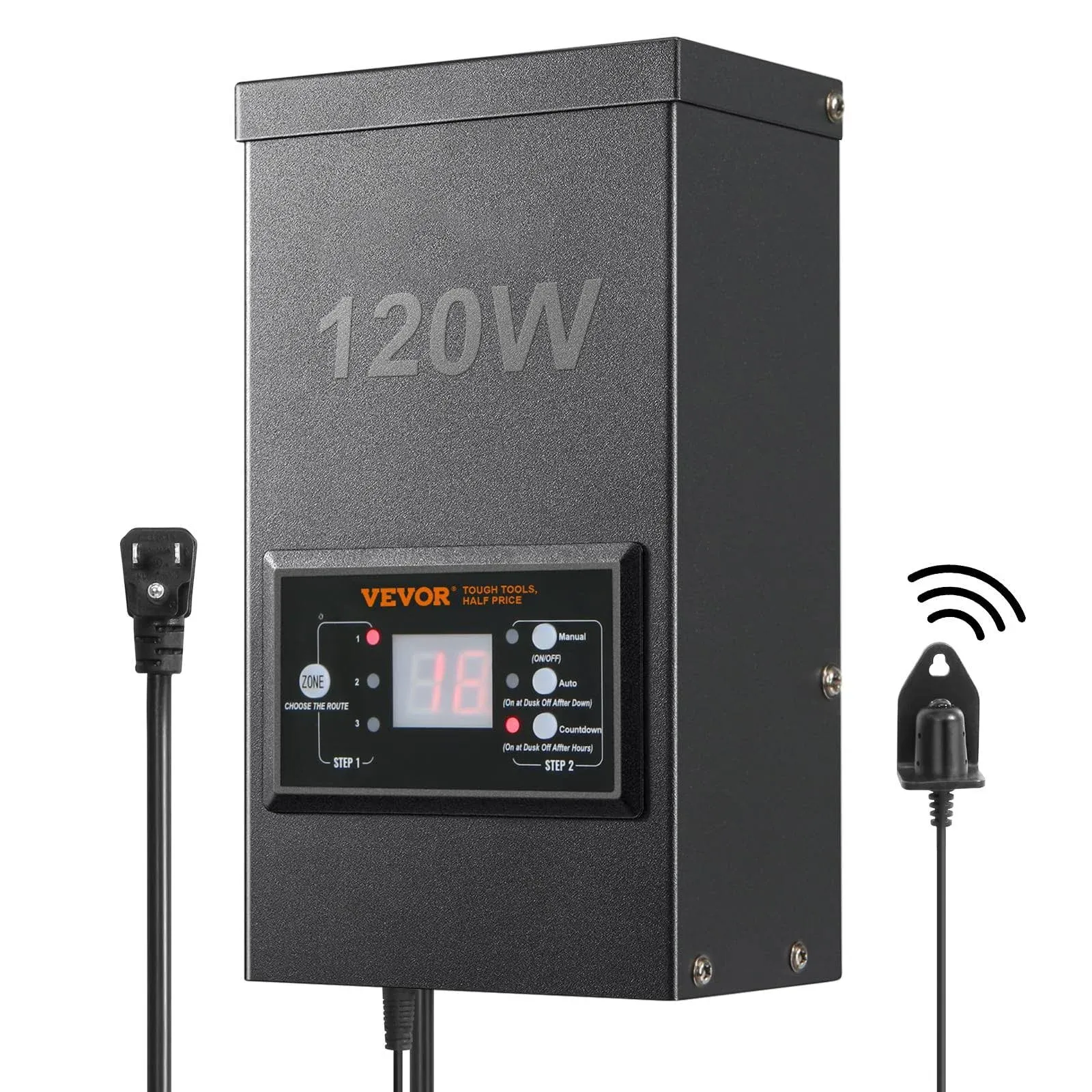 VEVOR 120W Low Voltage Landscape Transformer