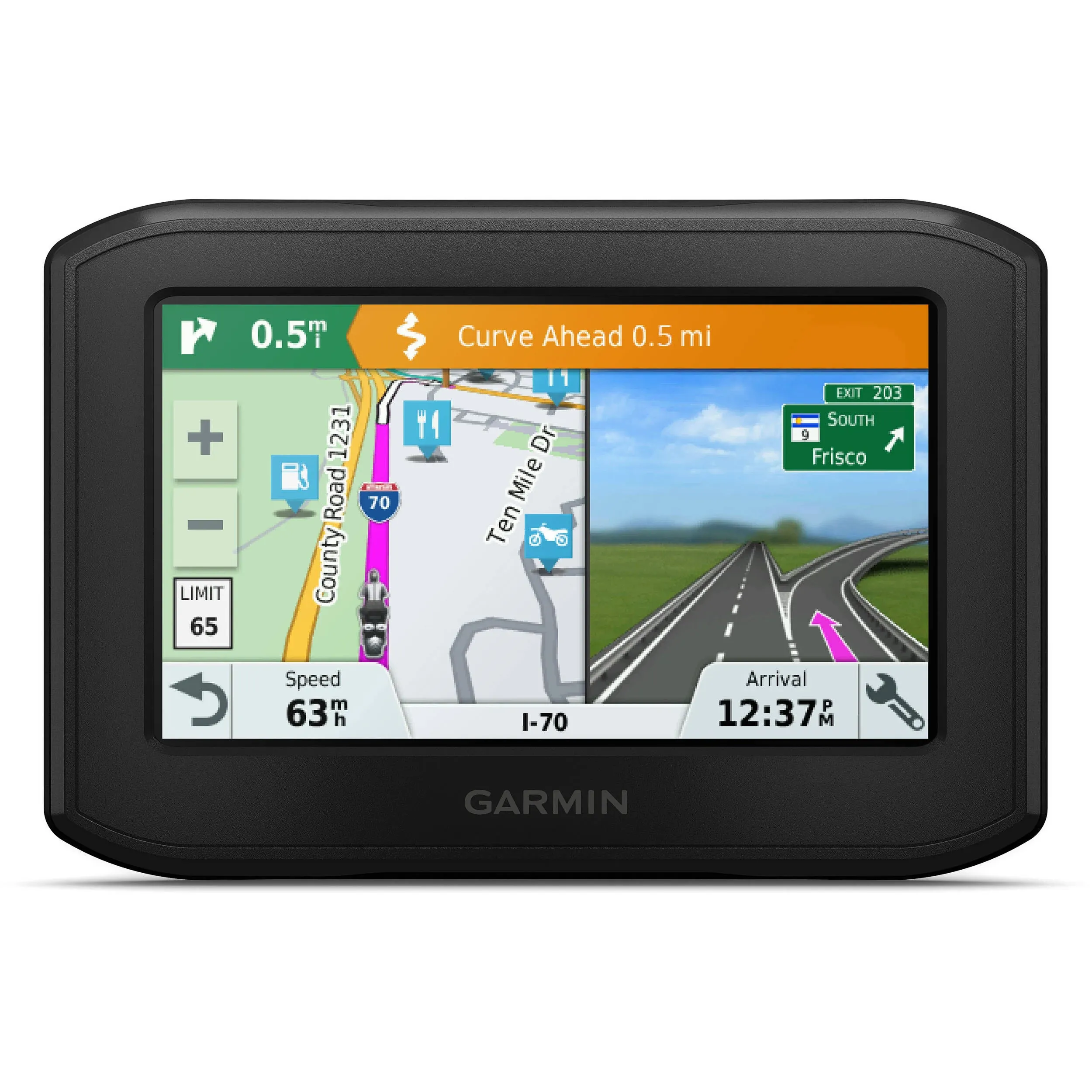 Garmin - Zumo 396 LMT-S; GPS with Built-In Bluetooth - Black