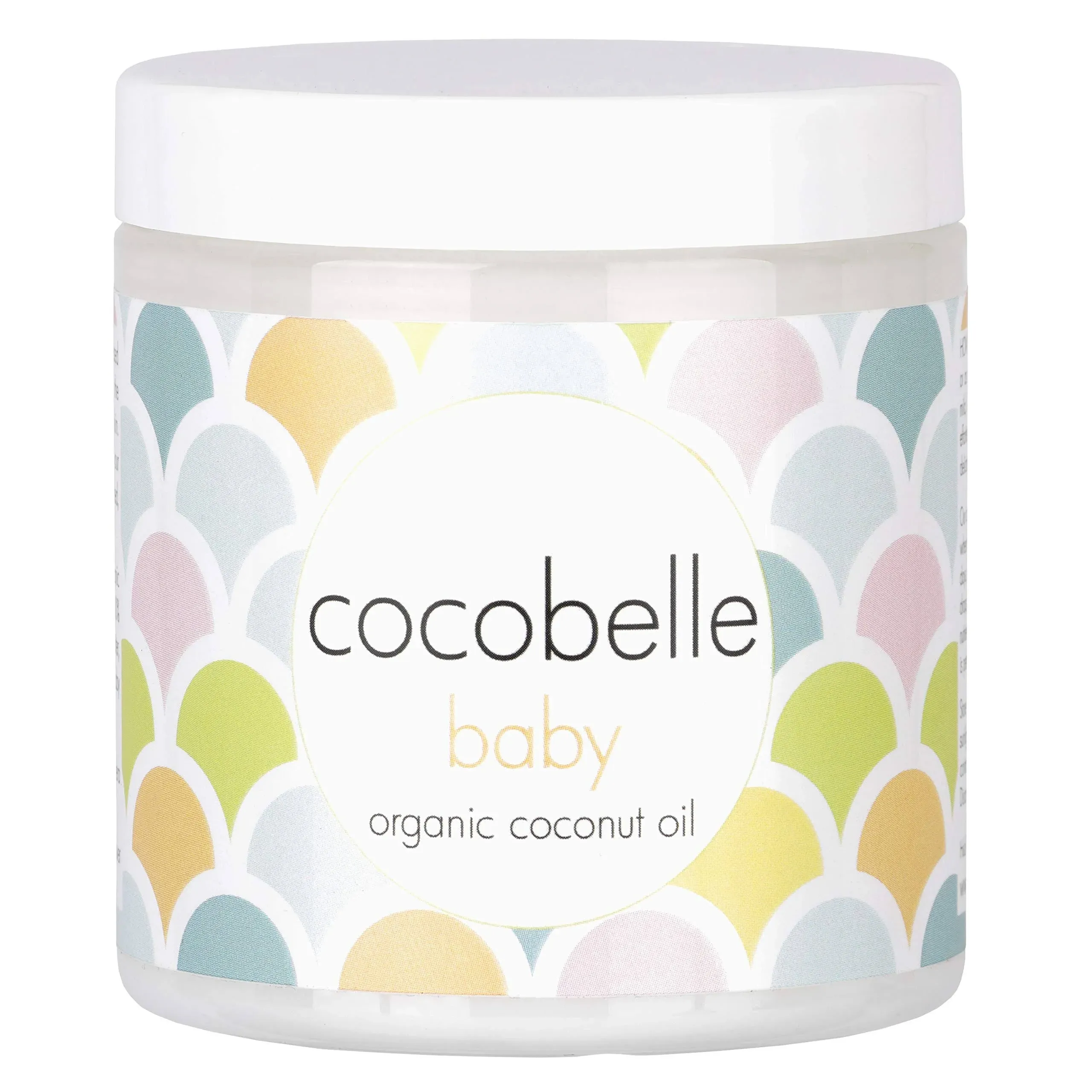 Cocobelle Baby Pure & Gentle Premium 100% Organic Virgin Coconut Oil for Babies - Ideal for Eczema, Cradle Cap, Nappy Rash and Dry Sore Skin