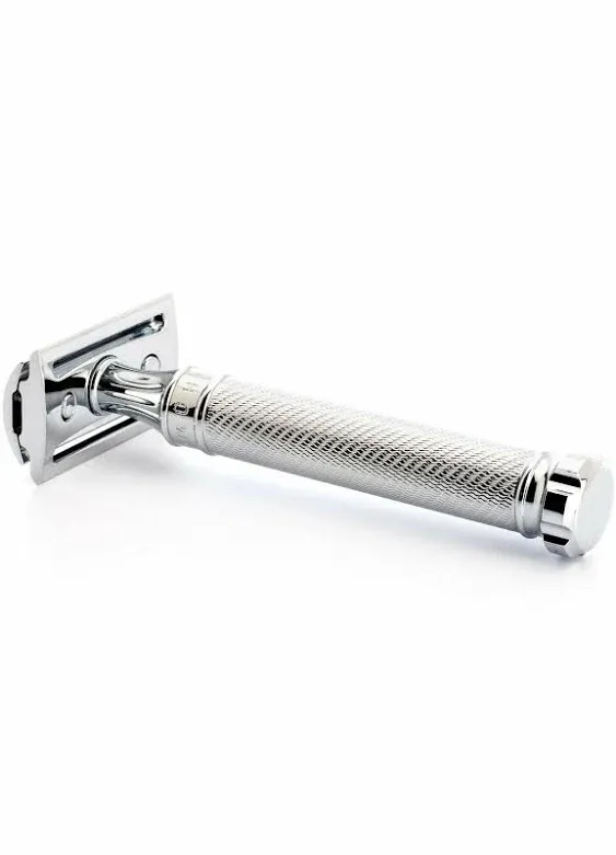 Mühle - R89 Traditional Chrome 'Twist' Safety Razor (Closed Comb)