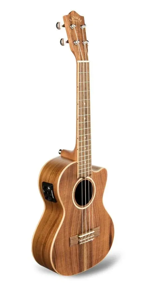 Lanikai Acacia Top 8-String Tenor Ukulele with Kula Preamp | ACST-8CET Solid