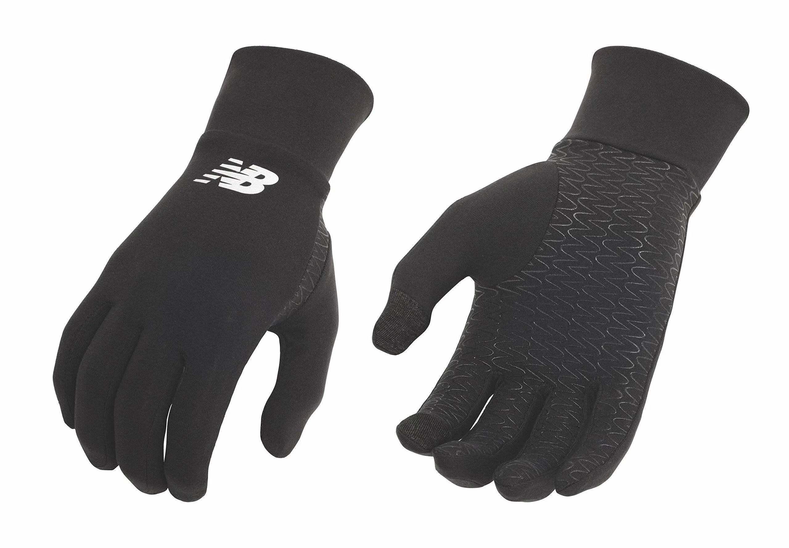 New Balance Lightweight Running Gloves (Black Large)