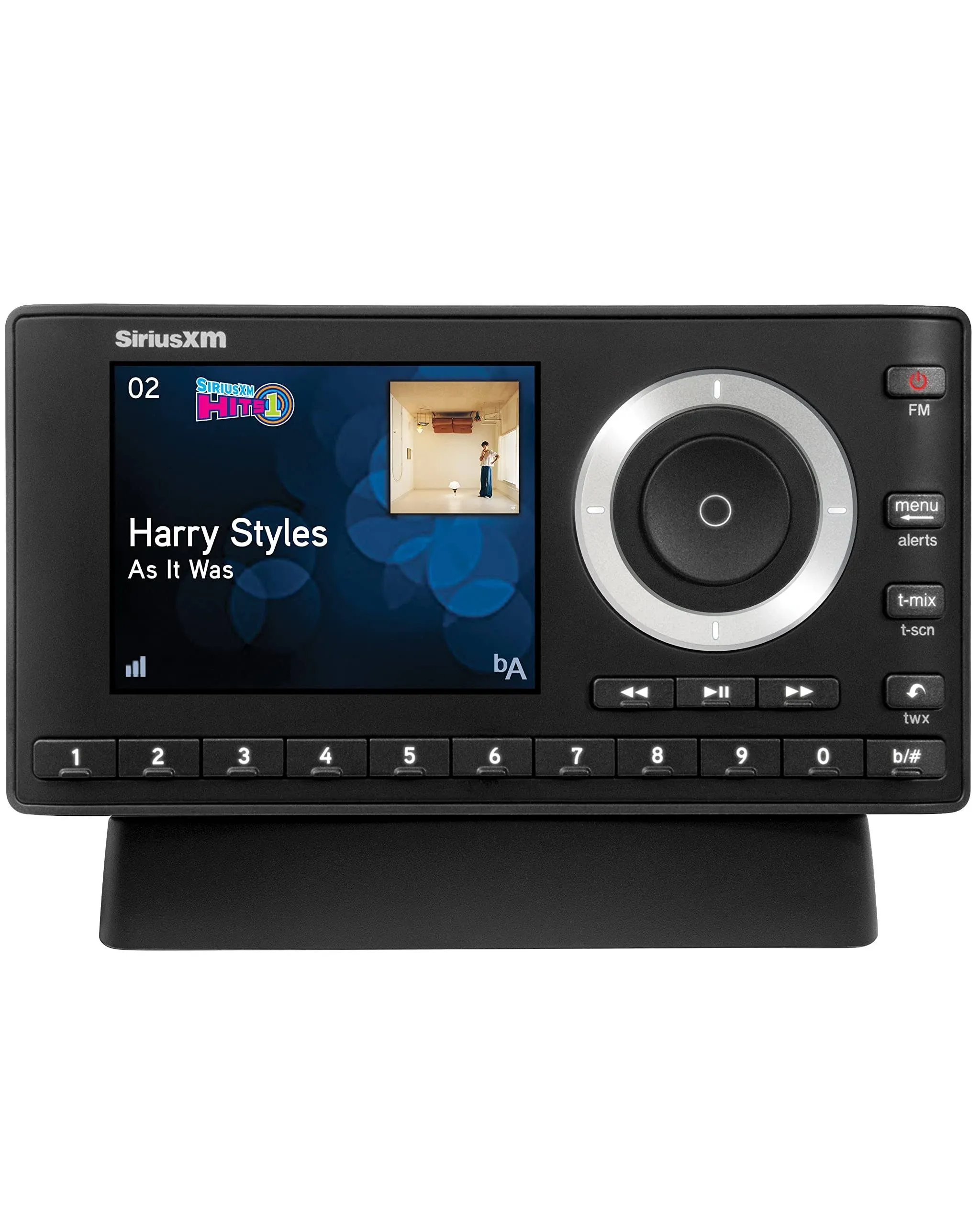 SiriusXM SXPL1H1 Onyx Plus Satellite Radio with Home Kit – Hear SiriusXM on Your Home Stereo or Bluetooth-Powered Speakers