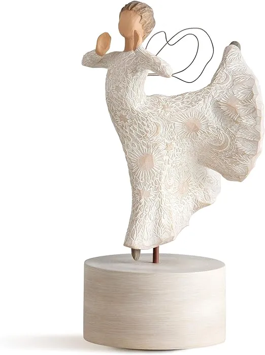 Willow Tree Song of Joy Musical, Sculpted Hand-Painted Musical Figure
