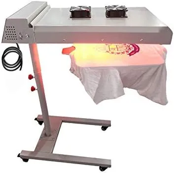 MELDIKISO 6000W 20" x 24" Automatic IR Flash Dryer with Sensor, Drying Machine 220V for Silk Screen Printing, 3 Levels, 2 Working Modes.