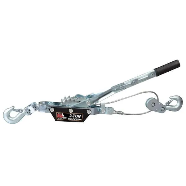 Torin 2 Ton Come Along Cable Puller with 2 Hooks T32052