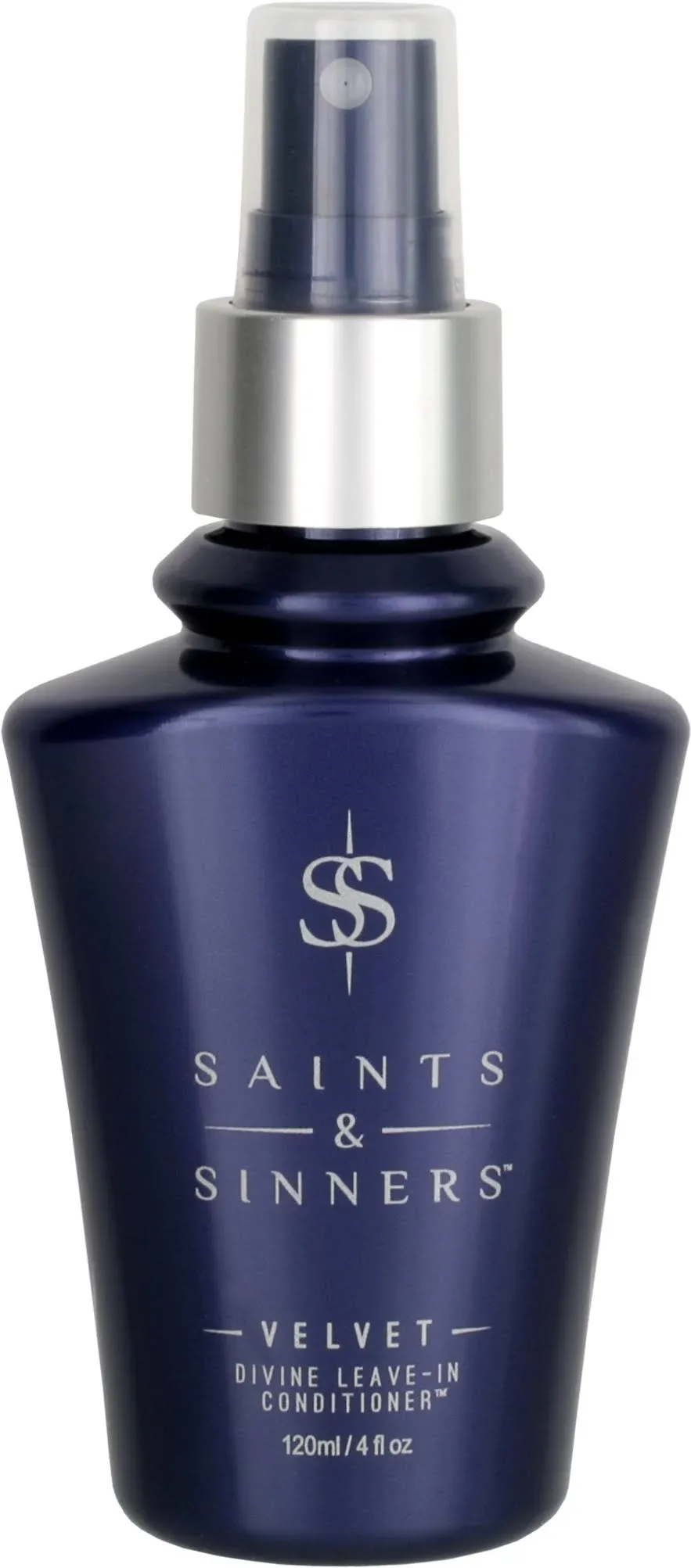 Saints & Sinners Velvet Divine Leave-In Moisturizing Conditioner Hair Detangler Spray for ALL TYPES. Helps Dry Dull Frizzy Coarse Tangled Thermally Environmentally Damaged