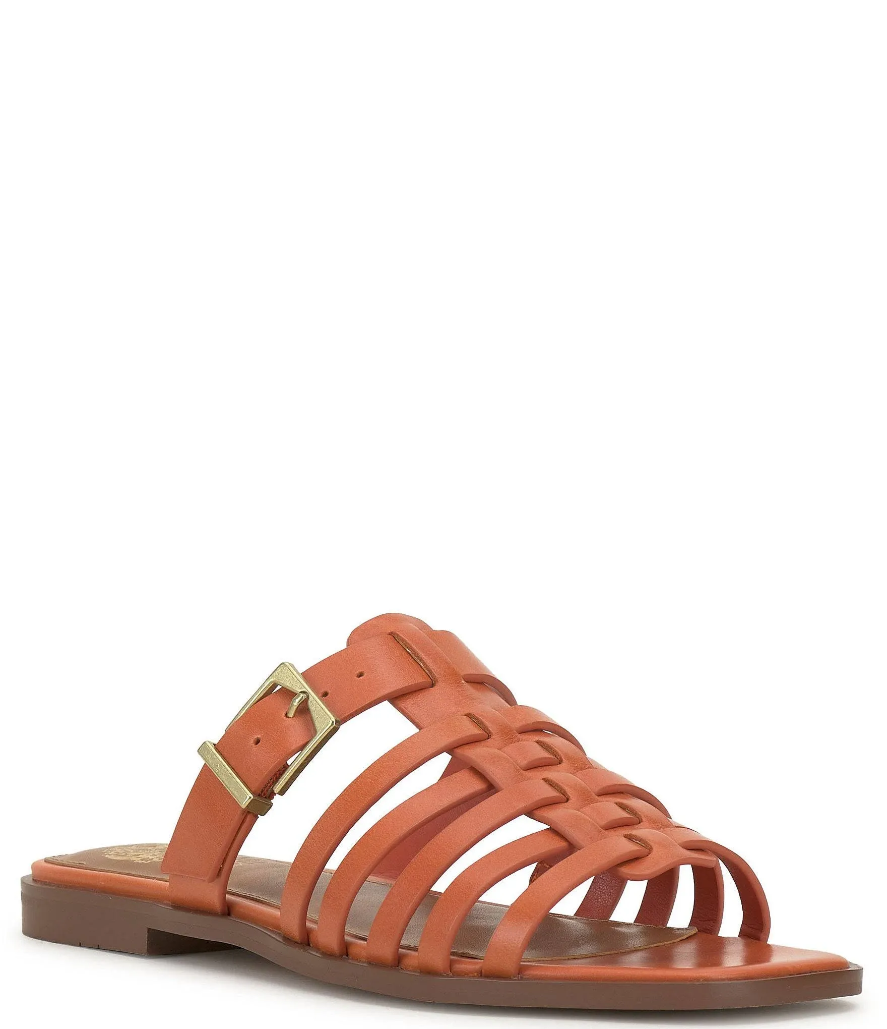 Shop Vince Camuto Lemenda Slide Sandal In Apricot